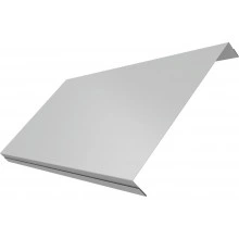 Ламель обратная 200 забора жалюзи Техас Grand Line 0,45 Drap ТХ RAL 7047 телегрей 4