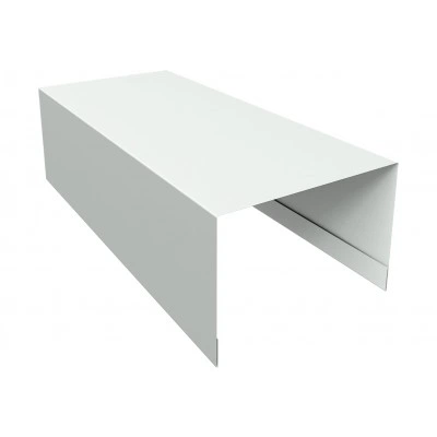 Крышка для забора из сайдинга ЭкоБрус Grand Line 0,45 ПЭ двухсторонний RAL 9003 сигнальный белый (3м) — 763555 Крышка для забора из сайдинга ЭкоБрус Grand Line 0,45 ПЭ двухсторонний RAL 9003 сигнальный белый (3м) — 763555