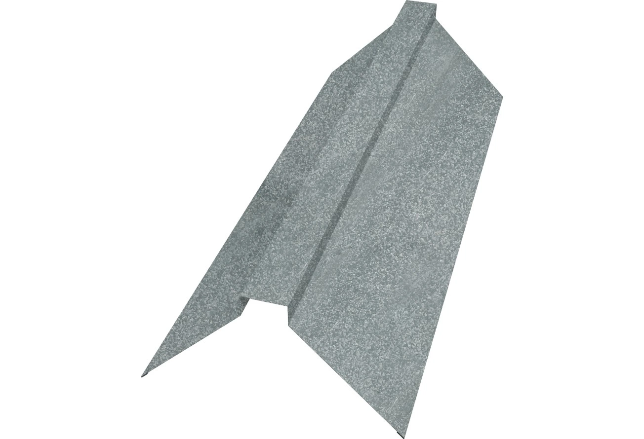Планка плоского конька 115х30х115 Grand Line 0,6 Zn (3м)