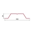 Штакетник П-образный B фигурный Grand Line 0,5 Сатин RAL 8017 шоколад — 767990 Штакетник П-образный B фигурный Grand Line 0,5 Сатин RAL 8017 шоколад — 767990