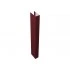 Стойка для забора жалюзи Техас (для калиток и ворот) Grand Line 0,5 ПЭ слим RAL 3005 красное вино (2м) — 768838 Стойка для забора жалюзи Техас (для калиток и ворот) Grand Line 0,5 ПЭ слим RAL 3005 красное вино (2м) — 768838