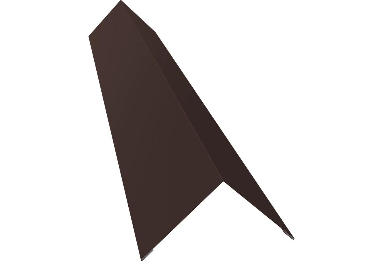 Угол внешний 70х70 Grand Line 0,45 Drap СТ слим RAL 8017 шоколад (2м)