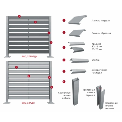 Стойка для забора жалюзи Техас Grand Line для монтажа без крепежного вкладыша 0,45 Drap TwinColor RAL 8017 шоколад (1,8м) — 770687 Стойка для забора жалюзи Техас Grand Line для монтажа без крепежного вкладыша 0,45 Drap TwinColor RAL 8017 шоколад (1,8м) — 770687