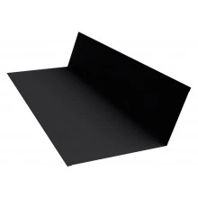 Планка примыкания 150х246 Grand Line 0,45 Drap СТ RAL 9005 черный (2м)