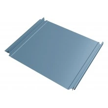 Кликфальц Double Pro Grand Line 0,45 Drap ТХ с пленкой на замках RAL 5024 пастельно-синий