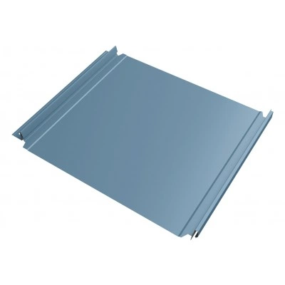 Кликфальц Double Pro Grand Line 0,45 Drap ТХ с пленкой на замках RAL 5024 пастельно-синий — 779833 Кликфальц Double Pro Grand Line 0,45 Drap ТХ с пленкой на замках RAL 5024 пастельно-синий — 779833