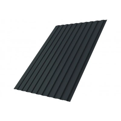 Профнастил С8B в01 Grand Line 0,45 Drap ТХ RAL 7016 антрацитово-серый — 792922