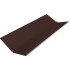 Планка ендовы нижней с компенсатором Grand Line 0,45 Drap RAL 8017 шоколад (2м) — 795133 Планка ендовы нижней с компенсатором Grand Line 0,45 Drap RAL 8017 шоколад (2м) — 795133