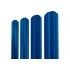 Штакетник Твин XL фигурный Grand Line 0,45 ПЭ RAL 5005 сигнальный синий — 796789 Штакетник Твин XL фигурный Grand Line 0,45 ПЭ RAL 5005 сигнальный синий — 796789