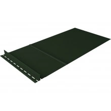 Левый элемент обхода Кликфальц Про Grand Line 0,5 Сатин матовый ТХ RAL 6020 хромовая зелень