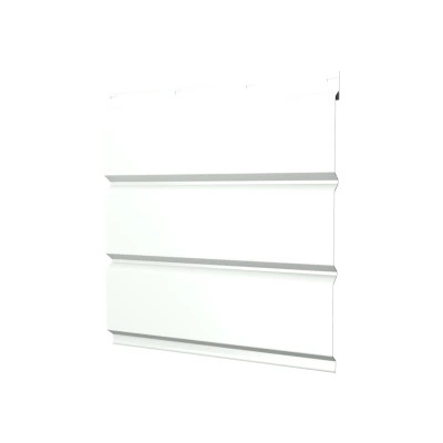 Софит металлический Классик в01 Grand Line без перфорации 0,45 ПЭ с пленкой RAL 9003 сигнальный белый — 800215