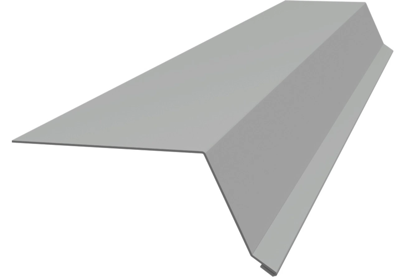 Планка капельник 100х55 Grand Line 0,45 Drap ТХ RAL 7047 телегрей 4 (2м)