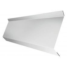 Планка примыкания в штробу 60 Grand Line 0,45 Drap ТХ RAL 7047 телегрей 4 (2м)