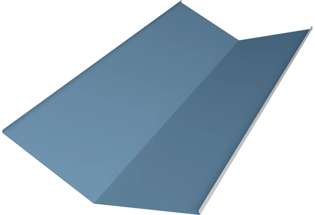 Планка ендовы нижней 300х300 Grand Line 0,45 Drap ТХ RAL 5024 пастельно-синий (3м)