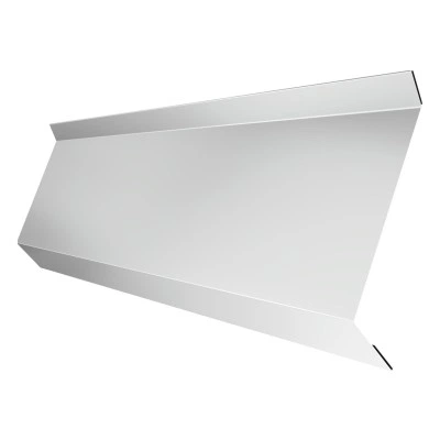 Планка примыкания в штробу 60 Grand Line 0,45 Drap ТХ RAL 7047 телегрей 4 (3м) — 805146