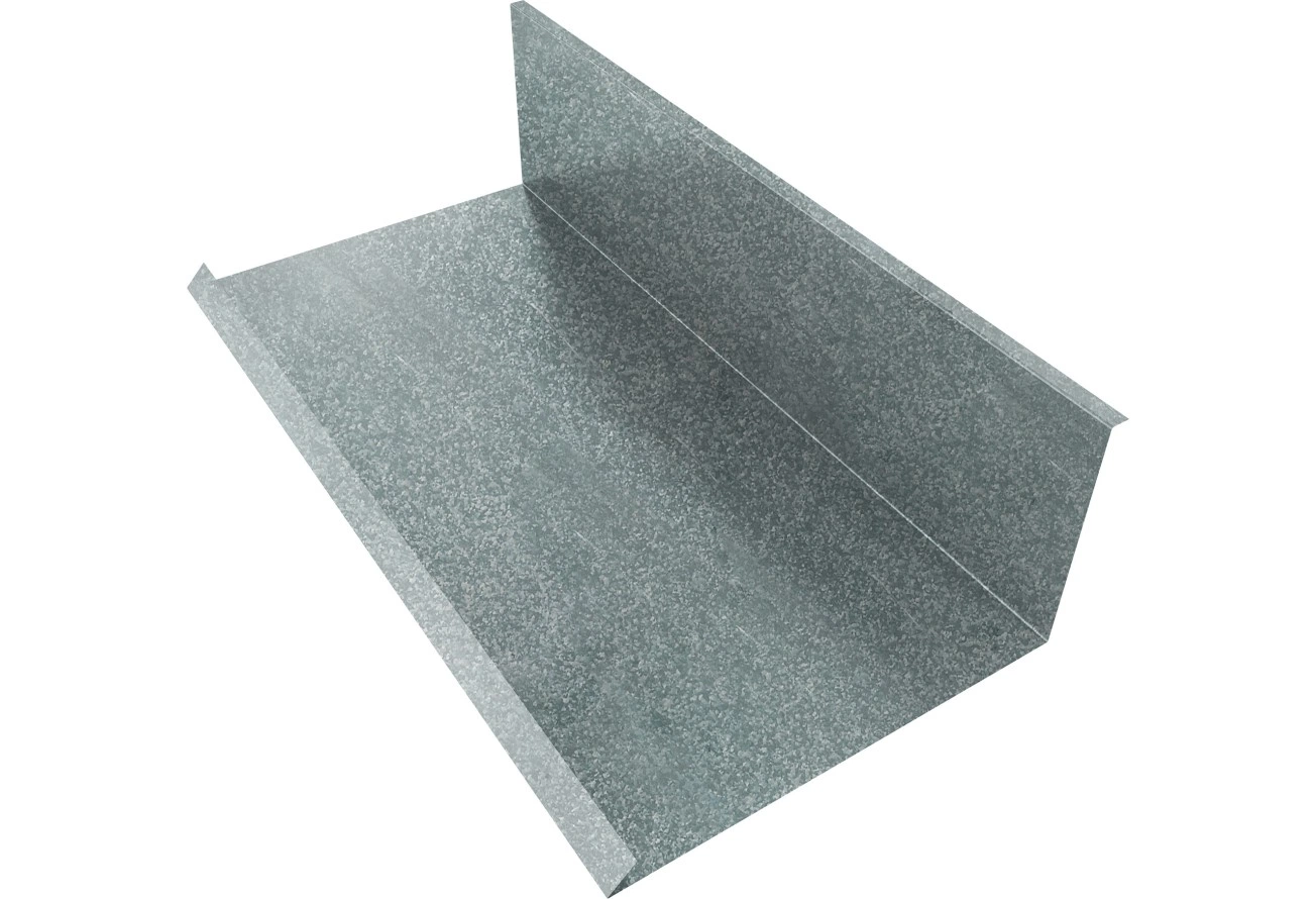 Планка примыкания нижняя к трубе 130х240 Grand Line 0,7 Zn (3м)