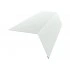 Карнизная планка широкая 100х85 Grand Line 0,5 ПЭ слим с пленкой RAL 9003 сигнальный белый (3м) — 815259 Карнизная планка широкая 100х85 Grand Line 0,5 ПЭ слим с пленкой RAL 9003 сигнальный белый (3м) — 815259
