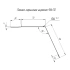 Карнизная планка широкая 98х70 Grand Line 0,45 ПЭ слим с пленкой RAL 9003 сигнальный белый (3м) — 825802 Карнизная планка широкая 98х70 Grand Line 0,45 ПЭ слим с пленкой RAL 9003 сигнальный белый (3м) — 825802