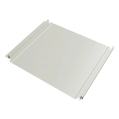 Кликфальц Double Pro Grand Line 0,45 ПЭ с пленкой на замках RAL 9002 светло-серый — 826349 Кликфальц Double Pro Grand Line 0,45 ПЭ с пленкой на замках RAL 9002 светло-серый — 826349