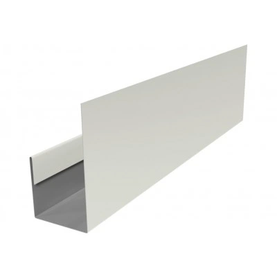 Планка П-образная для стенового профнастила С21 Grand Line 0,45 ПЭ с пленкой RAL 9002 светло-серый (2м) — 836983