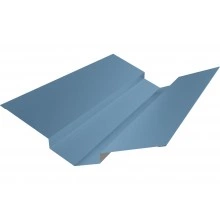 Планка ендовы верхней 88х43х43х88 Grand Line 0,45 Drap ТХ RAL 5024 пастельно-синий (2м)
