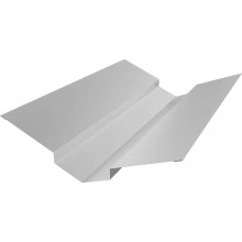 Планка ендовы верхней 88х43х43х88 Grand Line 0,45 Drap ТХ RAL 7047 телегрей 4 (2м)