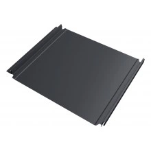 Кликфальц Double Pro Grand Line 0,45 Drap двухсторонний с пленкой на замках RAL 7024 мокрый асфальт