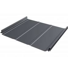 Кликфальц Про Лайн Grand Line 0,45 Drap двухсторонний с пленкой на замках RAL 7024 мокрый асфальт